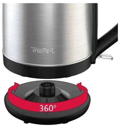 Tefal - Vízforraló SUBITO 1,7l 2400W/230V rozsdamentes/fekete