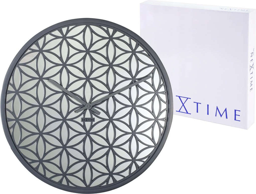 Prémium Márkás Érdekes Falióra Fa Falra Akasztható Nextime 50cm