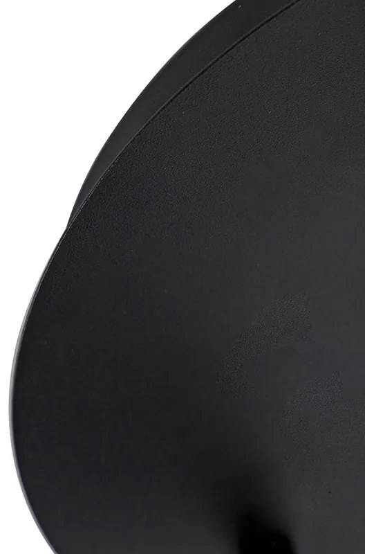 Modern fürdőszoba spotlámpa fekete 3-lámpás IP44 - Ducha