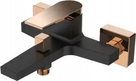 Invena Kádtöltő Csaptelep Midnight, Fekete/rose Gold