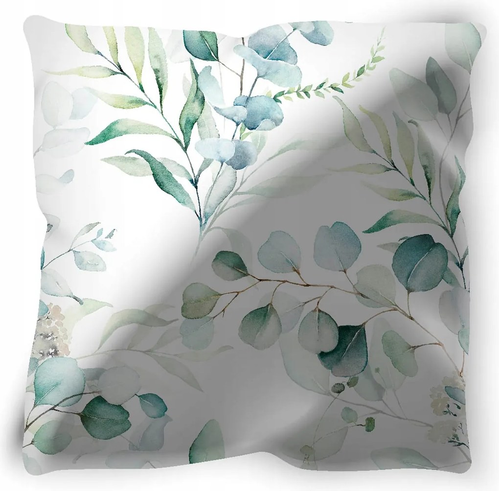 Dekoratív Párnahuzat Pasztell Türkiz 40X40 CM