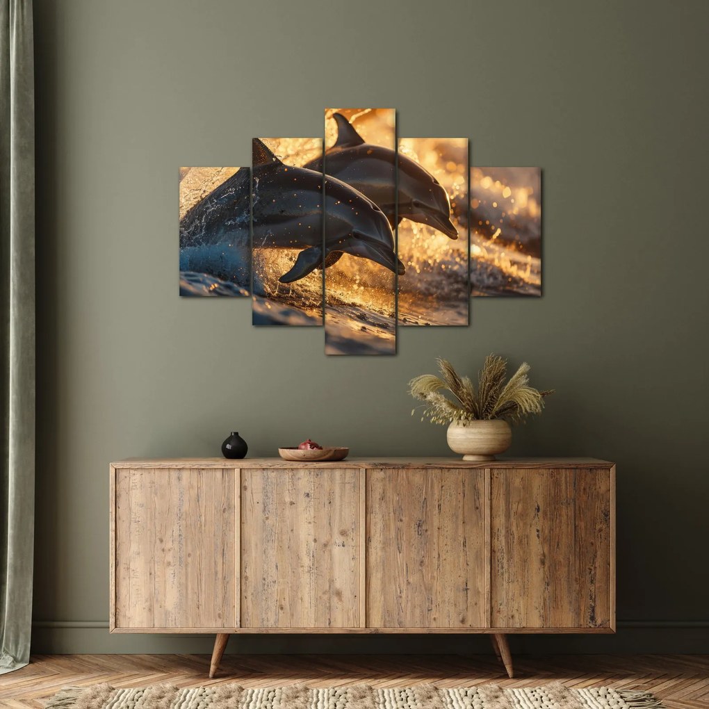 Kép - Delfinek (150x105 cm)