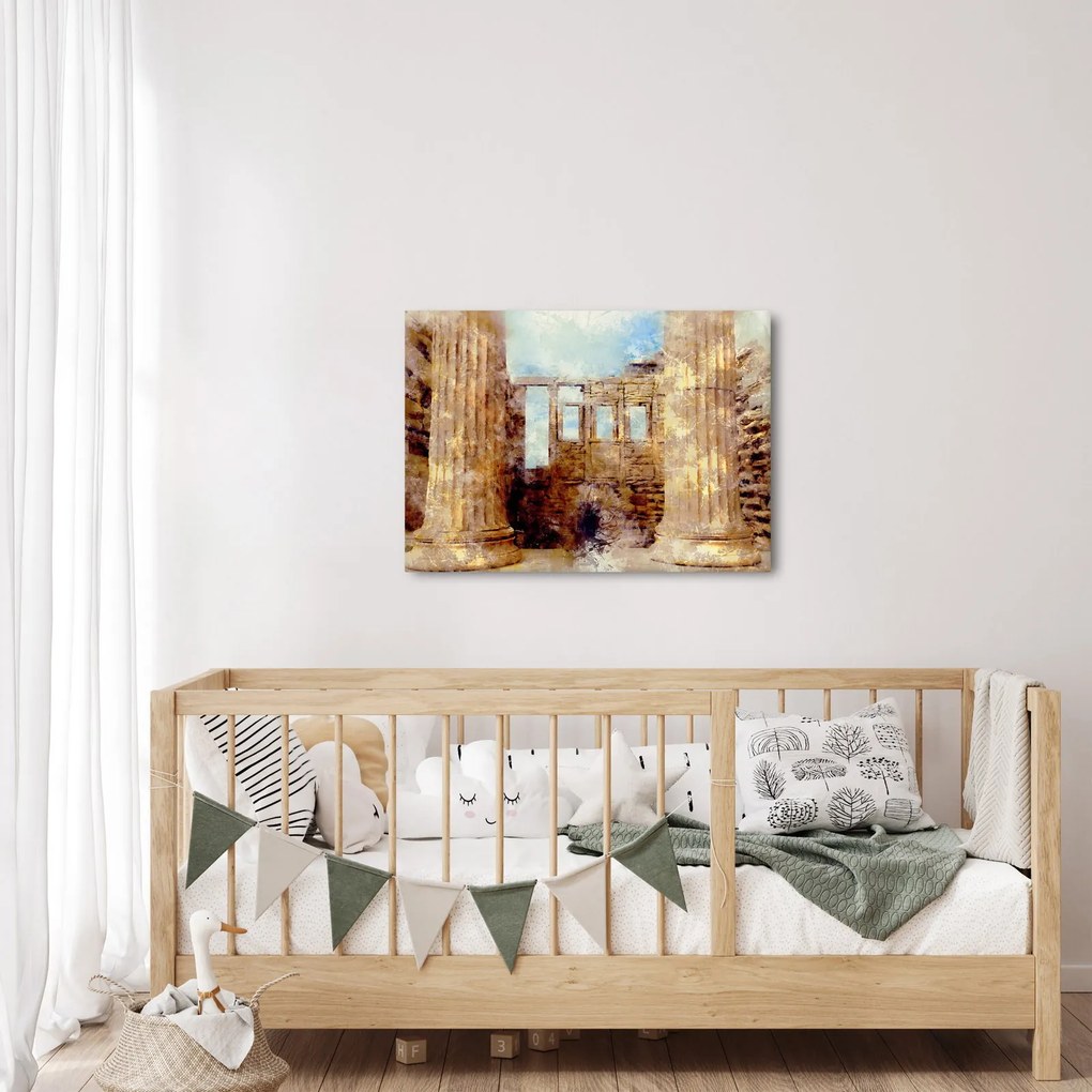 Kép - Érechthéion, Athens, görögország (70x50 cm)