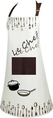 Le Chef Konyhai Kötény Pamut Főzés Védelem