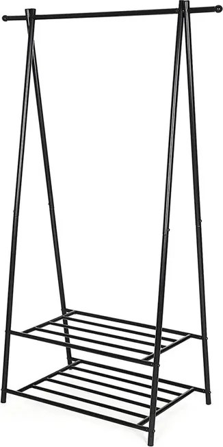 Fogas, fém, fekete, AUV-E1105 BK