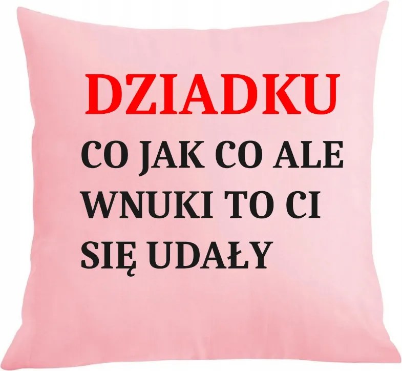 Párna párnahuzat Nagypapa+Unokák Nagypapa napja Ajándék