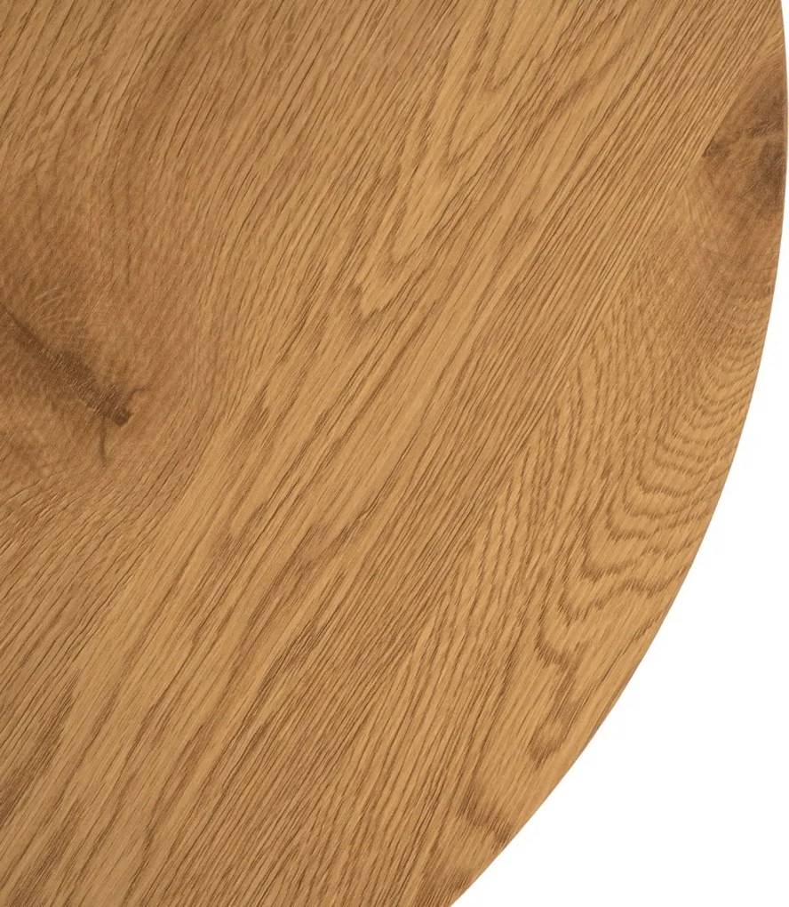 Asztal tölgy/fehér színben BEST