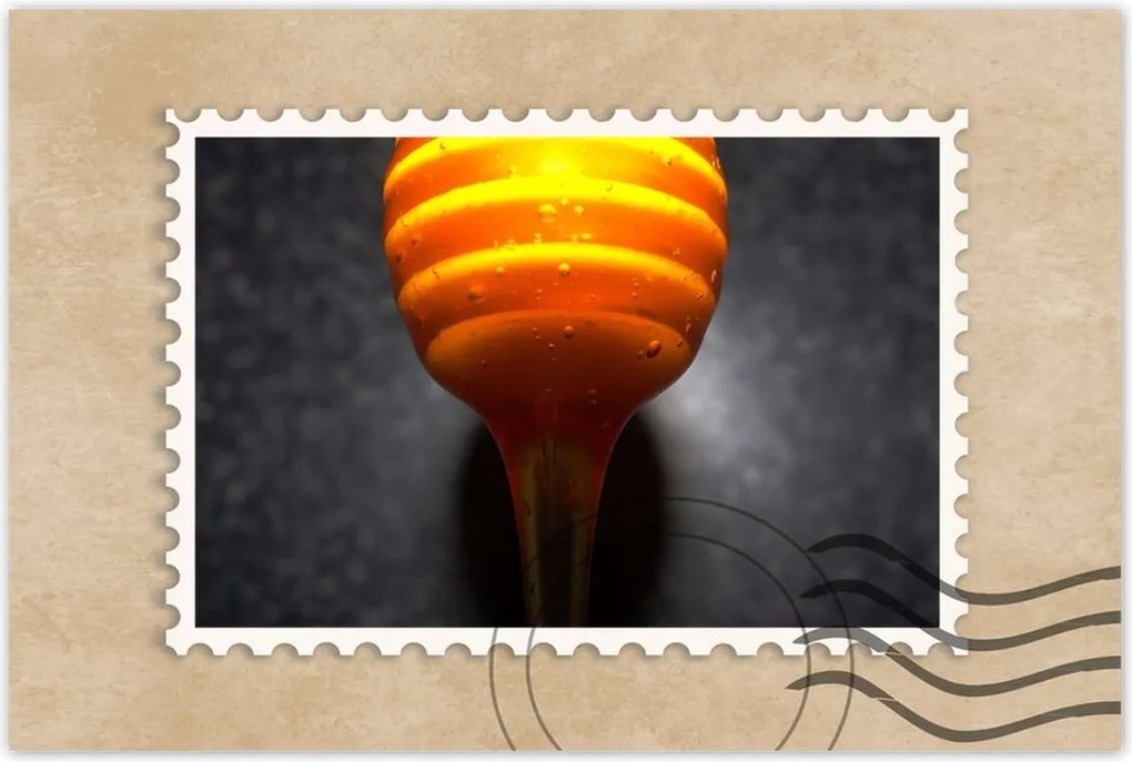 Poszterek 120x80 Természetes méz a méhektől