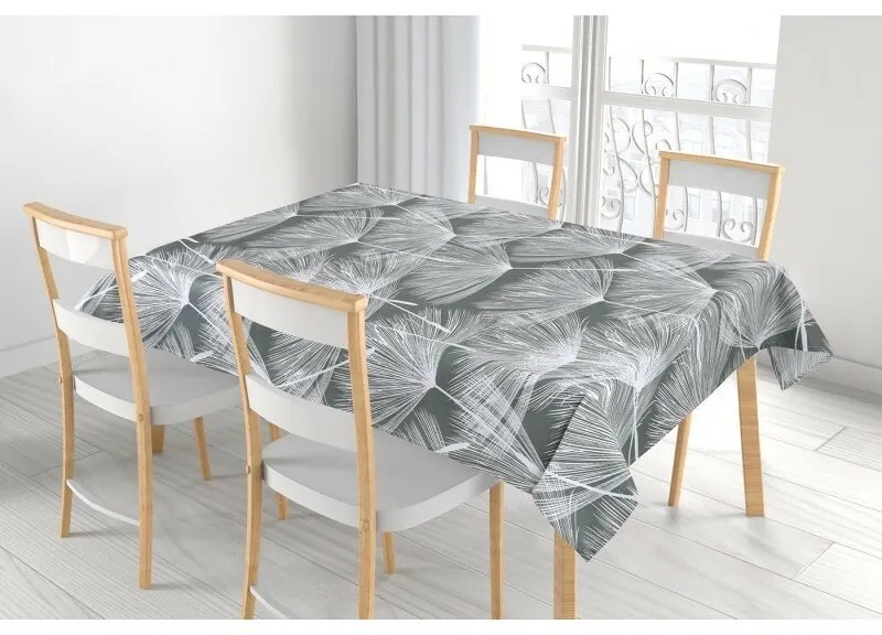Bellatex asztalterítő Adéla Fluff szürke , 120 x140 cm
