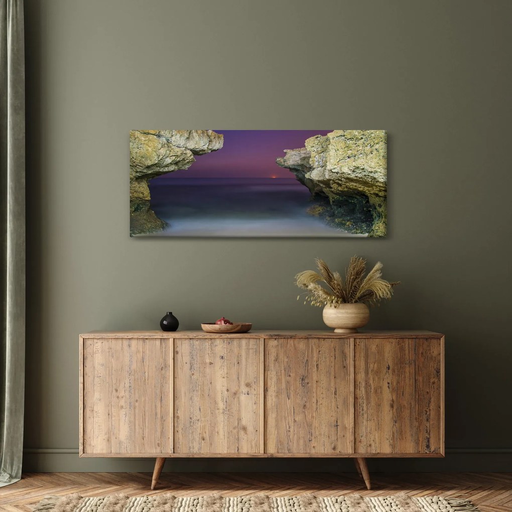 Kép - tengeri szikla (120x50 cm)