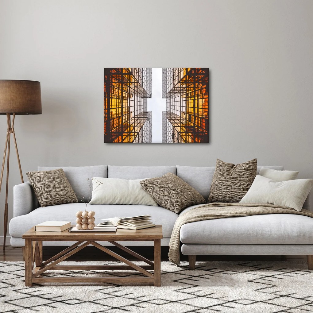 Felhőkarcoló képe (70x50 cm)