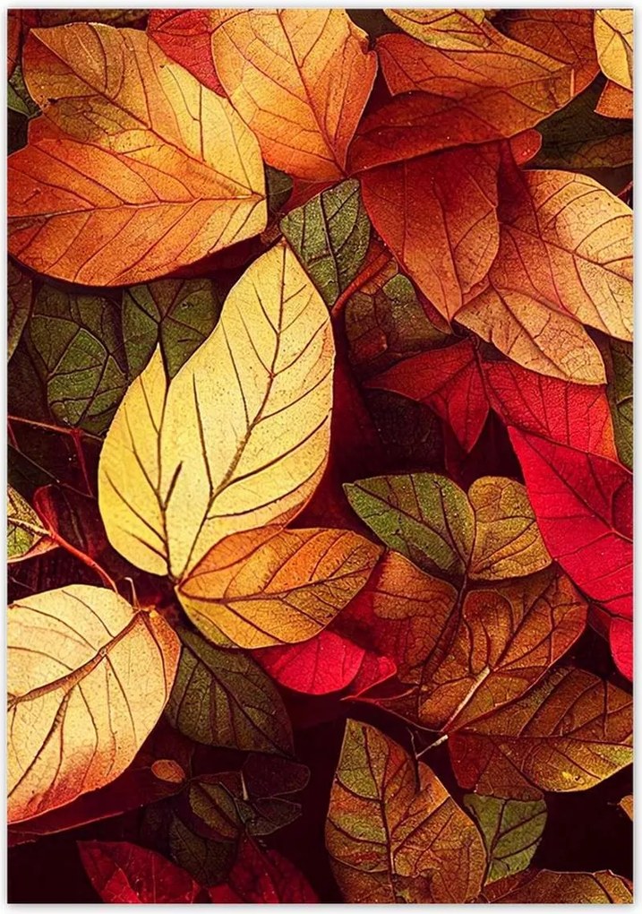 Poszterek 70x100 Őszi levelek Ősz