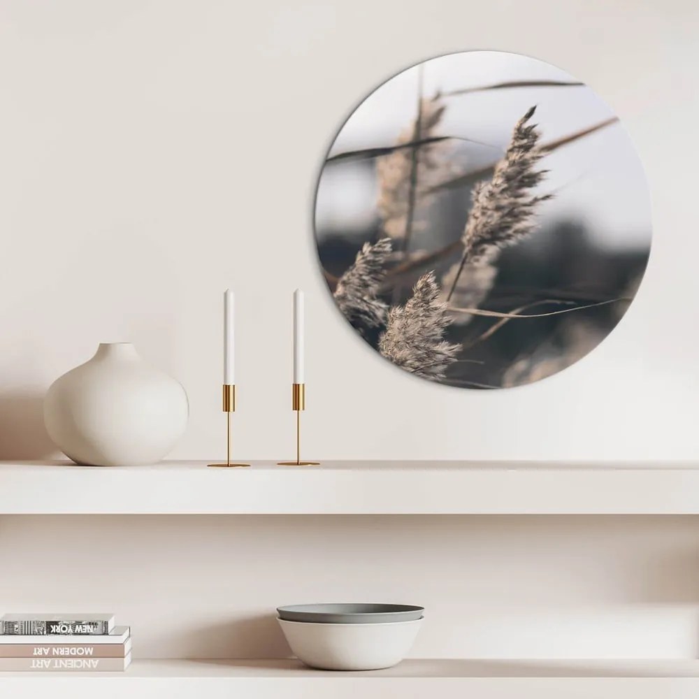 Kép ø 40 cm Mellow Grasses 3 – Malerifabrikken