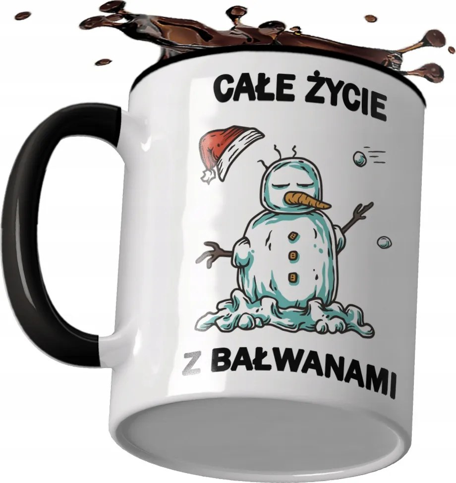 Ajándék Bögre Mikulás Karácsony Egész Élet Hóemberek Ajándék