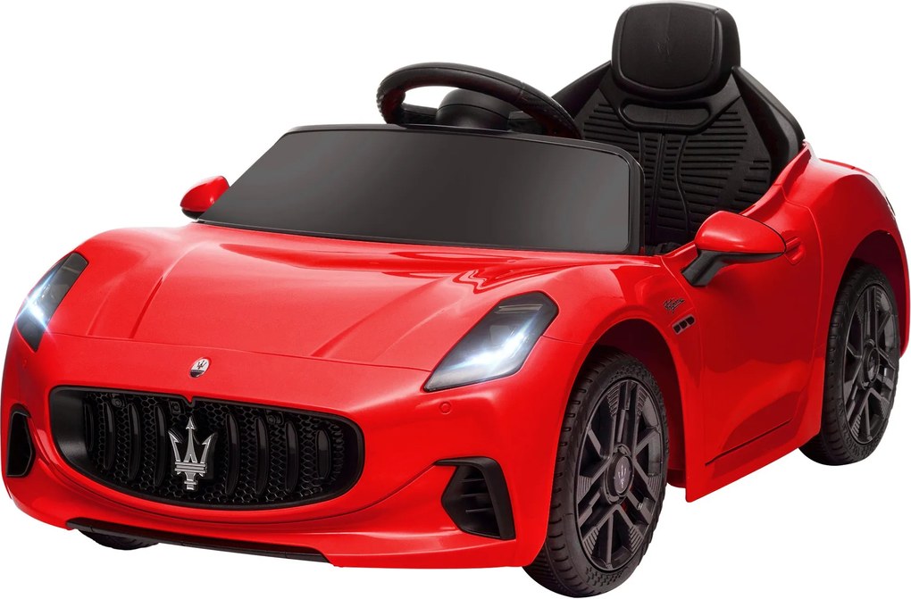 AIYAPLAY Elektromos Autó Gyerekeknek +3 éves Maserati Gran Turismo Folgore 2 Erős Motorral, 12V Akkumulátorral, 3-5 km/h Sebességgel, 2.4G Távirányító