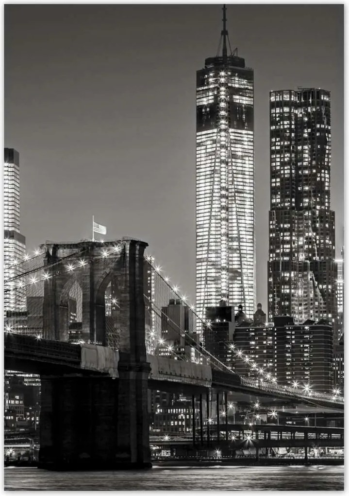 Poszterek 70x100 New York Manhattan híd