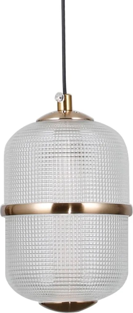 Italux modern függeszték alani átlátszó arany itxpnd-34375-3-hbr