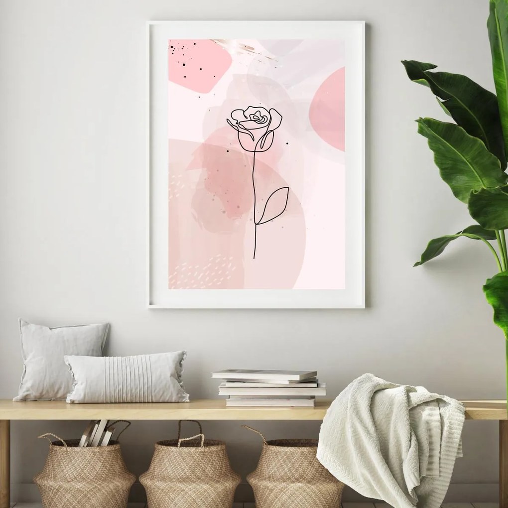 Poszter - Rózsa (A4)