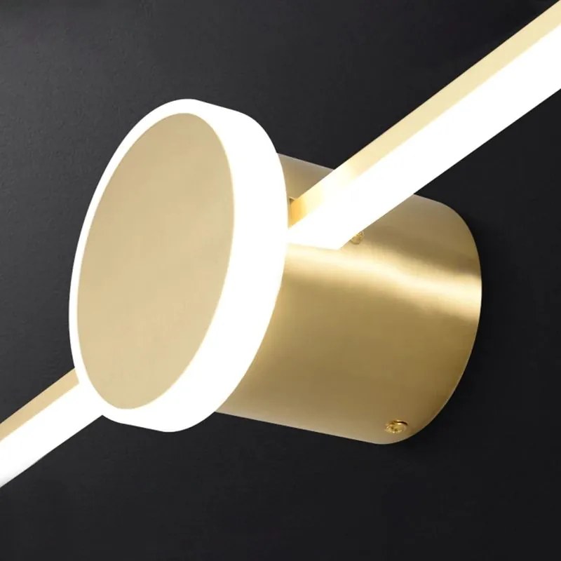 Fali lámpa LED APP842-1W Gold 40cm