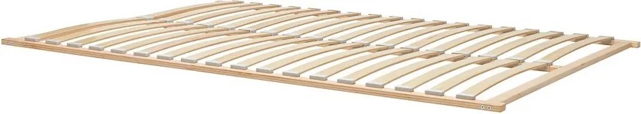 Fehér acél kárpitozott franciaágy ágyráccsal 160x200 cm Eton Basic – noo.ma