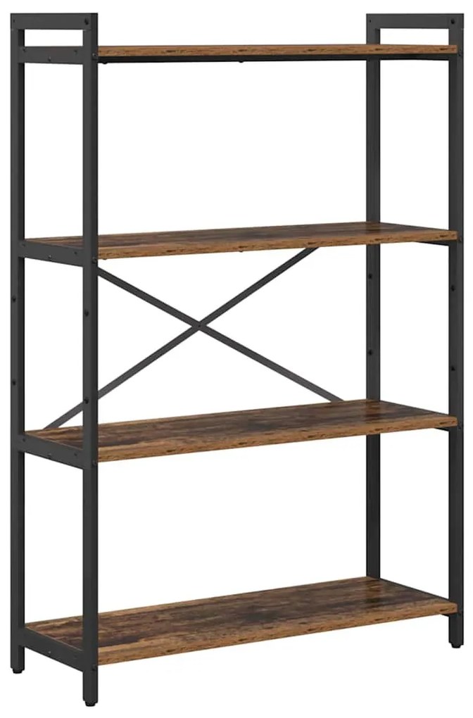 Könyvszekrény Régi fa 80 x 30 x 118 cm Faanyag