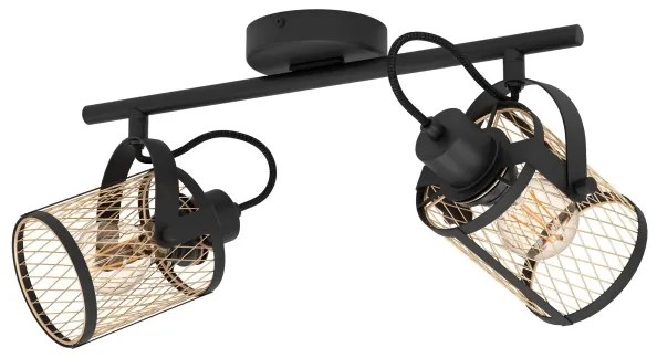 Eglo 43532 - DELLOW mennyezeti spotlámpa 2xE27/40W/230V