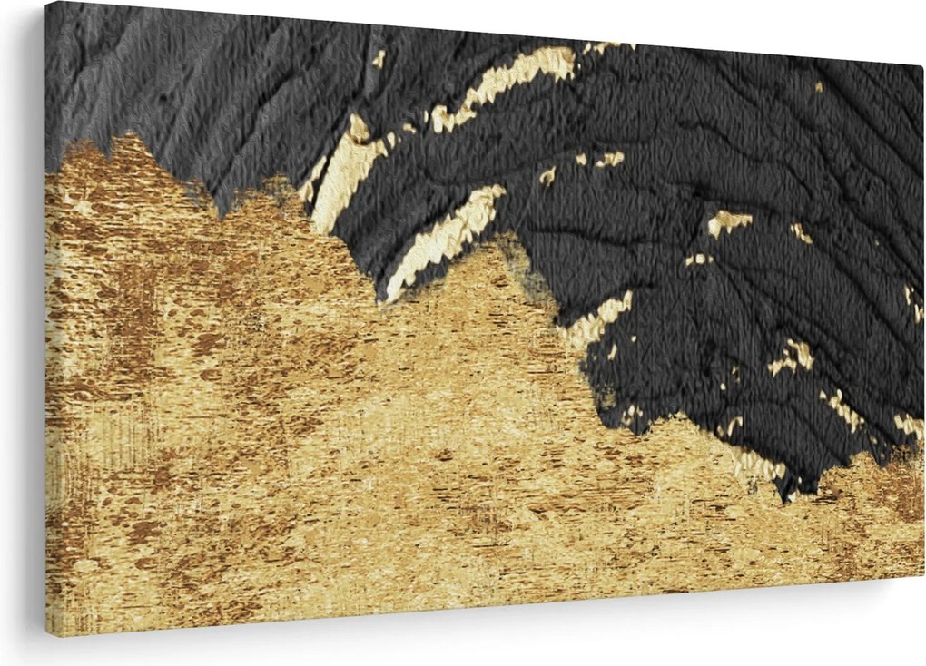 Kép - Arany szerkezet N⁰1 (90x60 cm)