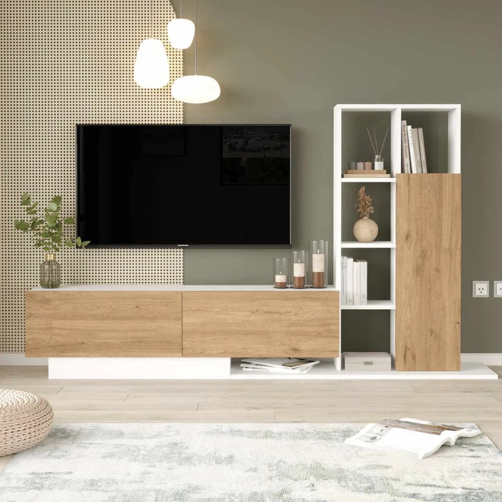 TV-állvány, 201,2 cm – For1-Sw