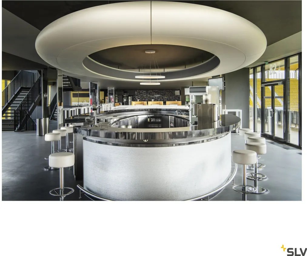 SLV 1004768 ONE Modern Led Függesztett Lámpa Fehér LED IP20