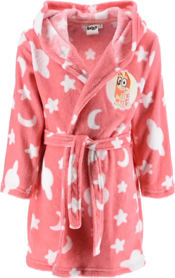 Bluey Pink gyerek köntös 3 - 6 év / 98 - 116 cm