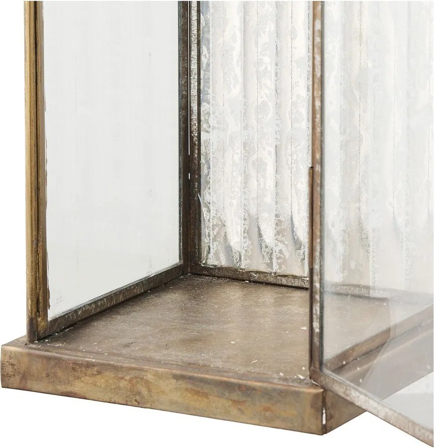 Fém-üveg lámpás (magasság 60 cm) Herslev – House Nordic