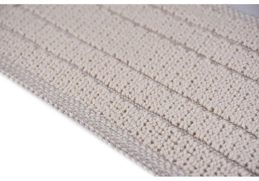 Krémszínű pamut lépcsőszőnyeg szett 16 db-os 25x65 cm Tablo Krem – Vitaus