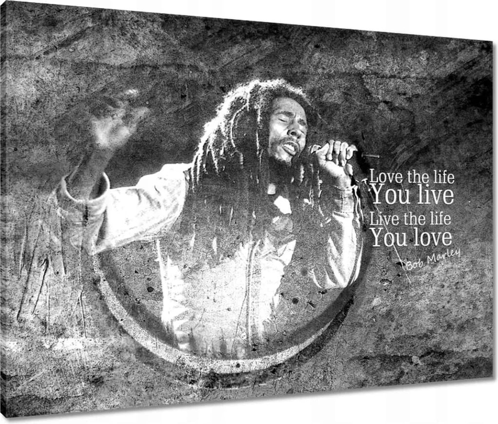 Vászonkép 80x60 Bob Marley koncert