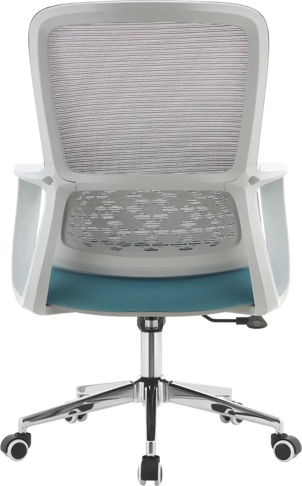 Irodai szék, szürke/kék, FOSTER TYP 2