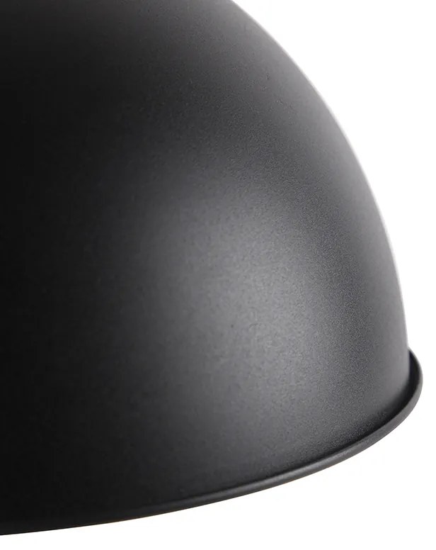 Retro asztali lámpa fekete arannyal - Magnax