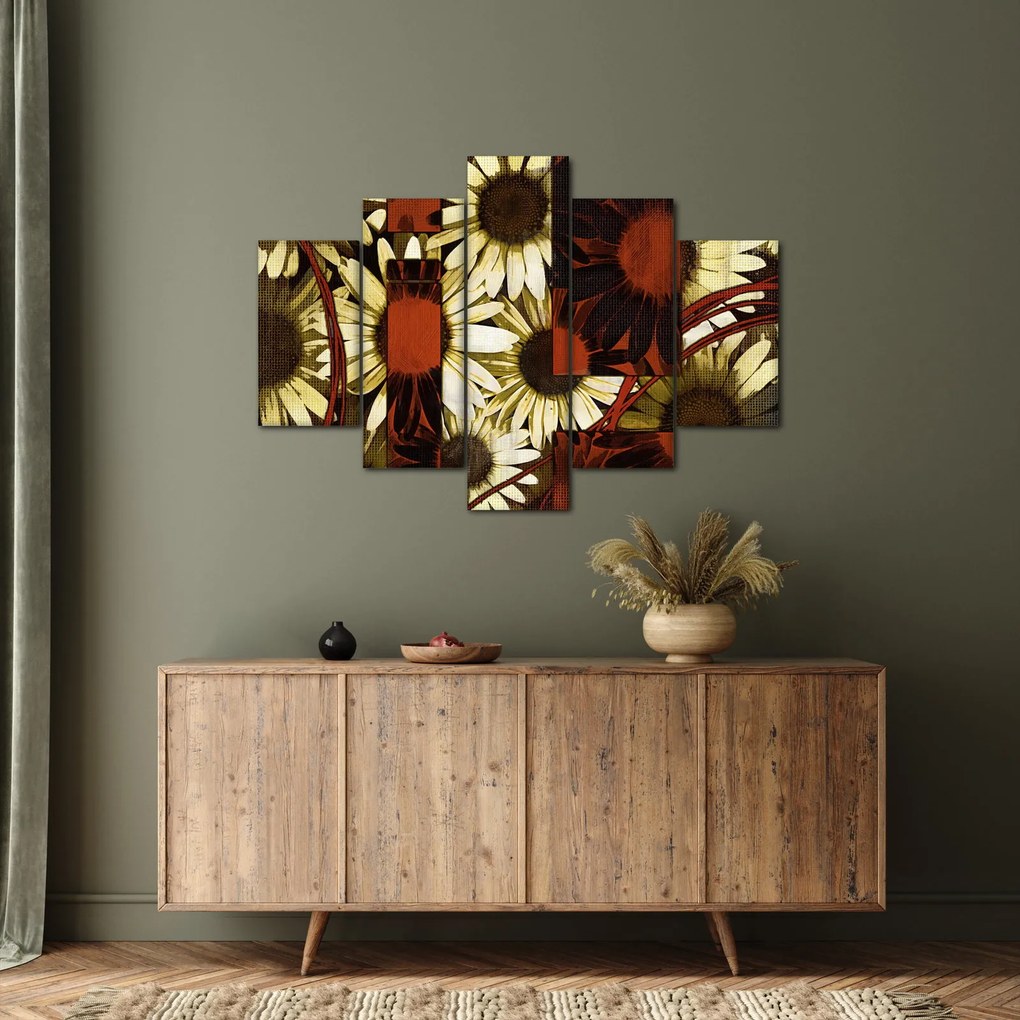 Virágok képe (150x105 cm)
