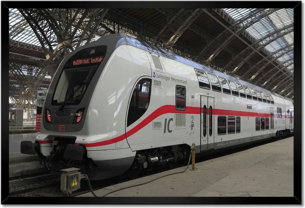 Poszterek keretben 60x40 Vonat az állomáson