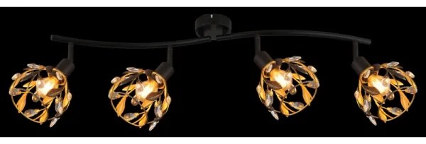 Globo 15759-4 - Spotlámpa MIKA 4xE14/25W/230V