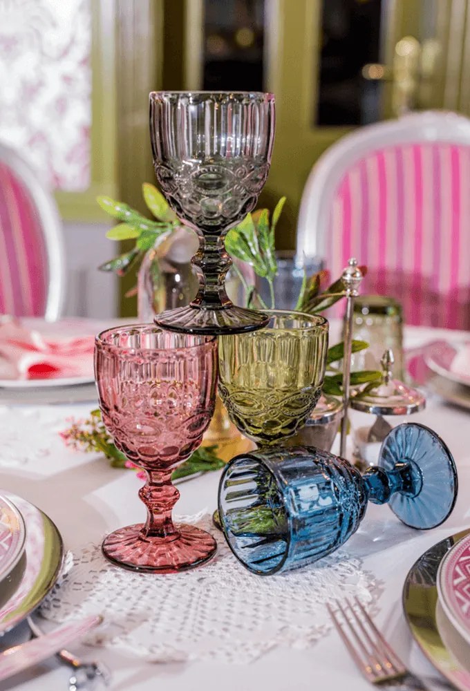 4 darabos borospohár készlet, 240ml, SAVOY TYP 3