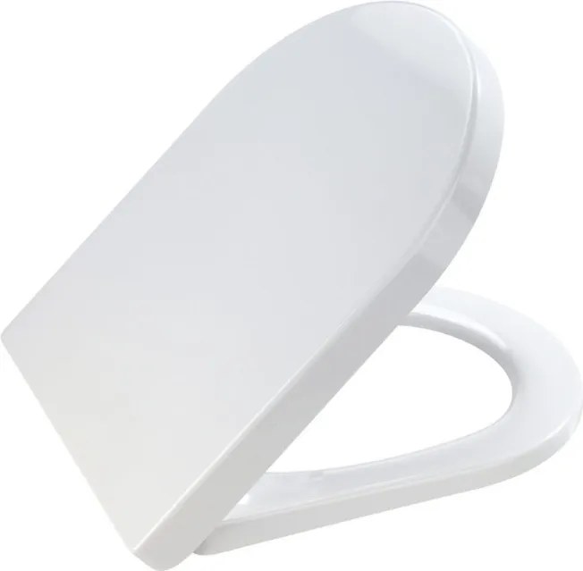 Wenko Wc Deszka Modern Lassan Ereszkedő Kemény Duroplast Fehér Matt