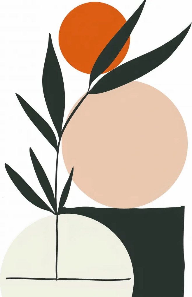 Poszter 40x40cm Természet kompozíció