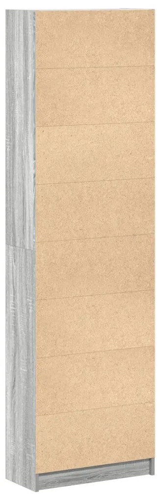Szürke Sonoma Szekrény 55x25x189 cm Szerelt fa