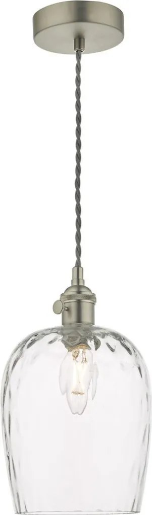 DAR LIGHTING HAD0161-03 HADANO Egyágú Függesztett Lámpa Fém E14 IP20