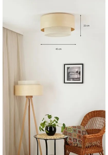 Brilagi - ARIZONA BOHO mennyezeti lámpa 1xE27/15W/230V, 45 cm, bézs