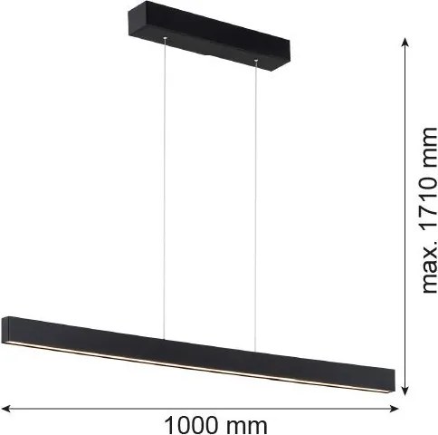 Argon BALANS 8303 Függőlámpa 1x35W/LED 3000K 4725LM IP20