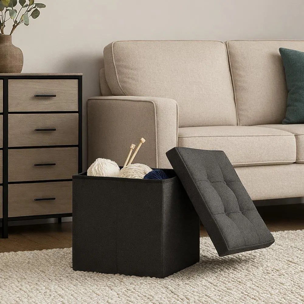 AVENBERG CUBE Puff - szürke