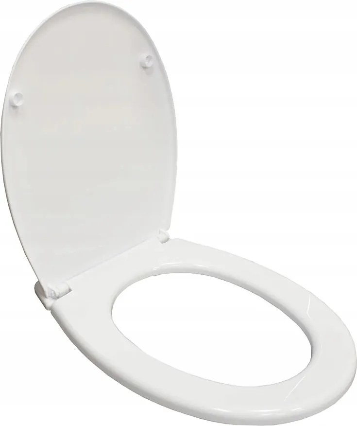 Wc Ülőke Univerzális Fehér Masszív Kényelmes Modern