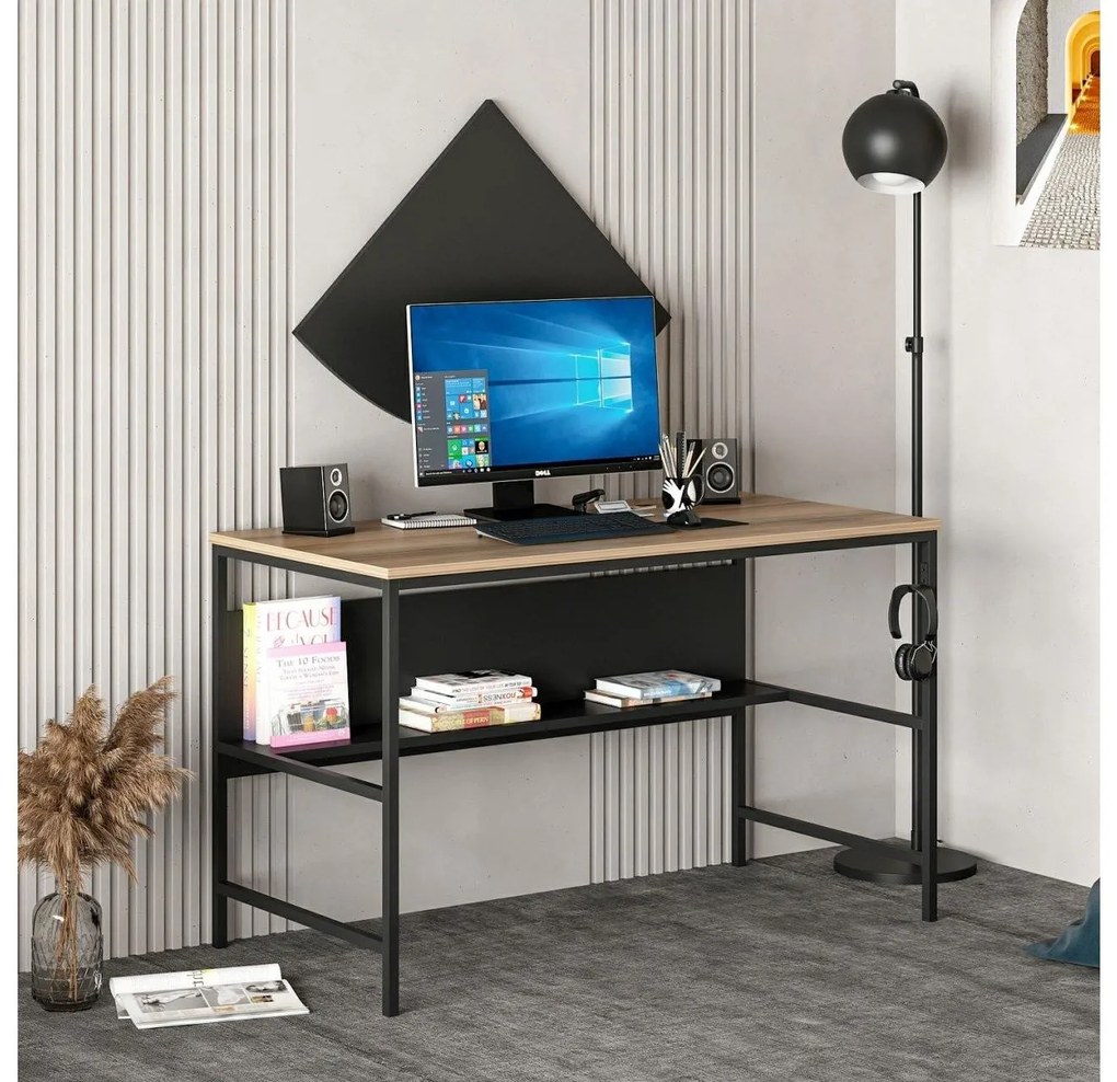 PC asztal Grana (arany + fekete). 1088791