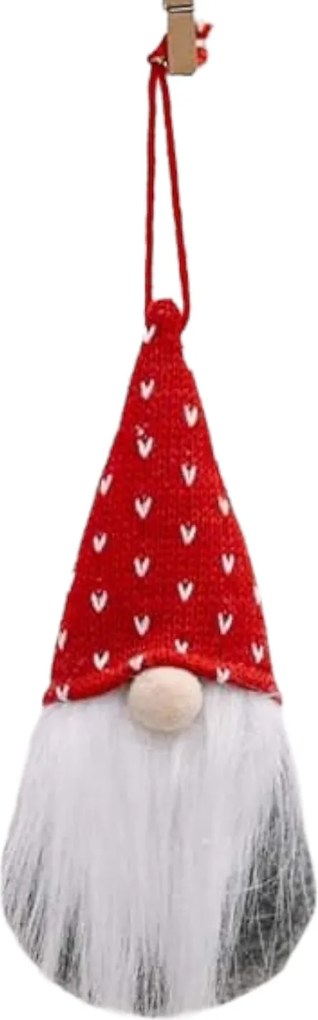 Kis Manó Medál Karácsonyfára figura dísz 16 CM