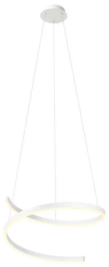 Redo 01-4013 - SCROLL LED dimmelhető kábeles függeszték LED/38W/230V fehér